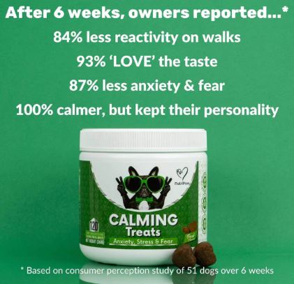 NutriPaw Calming Treats 120 Chews