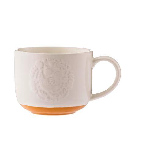 Mason Cash Folk Farmyard Hen Orange Mug