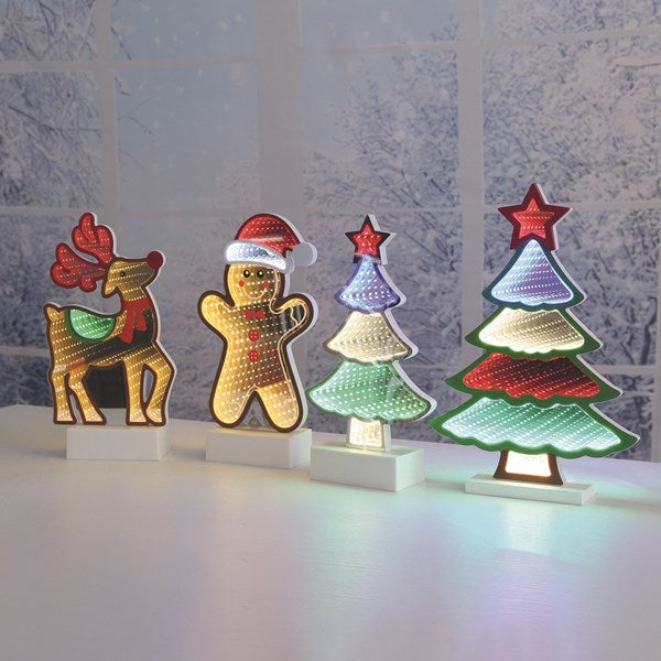 LED Infinity Reindeer 15x28cm