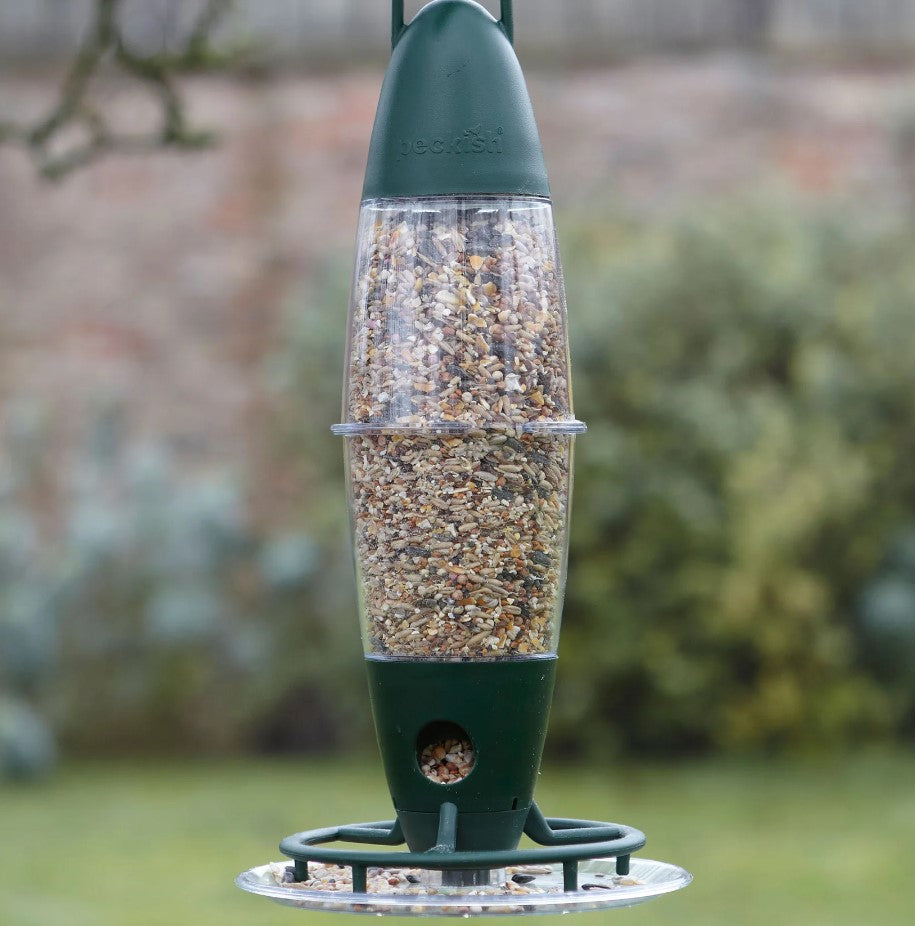 Peckish 3 Port Multi Seed Bird Feeder - Wide Base