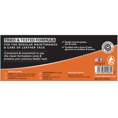 Glycerine Saddle Soap Block 250g
