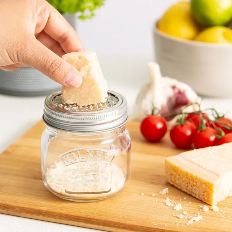 Kilner Storage Jar & Fine Grater Lid 0.25 Litre