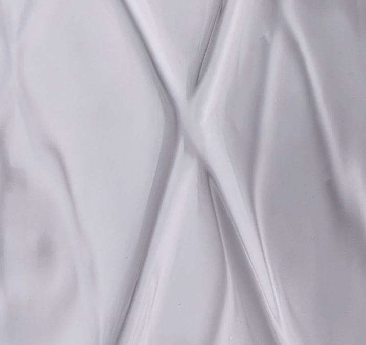 Clear Glass Optic Vase Large