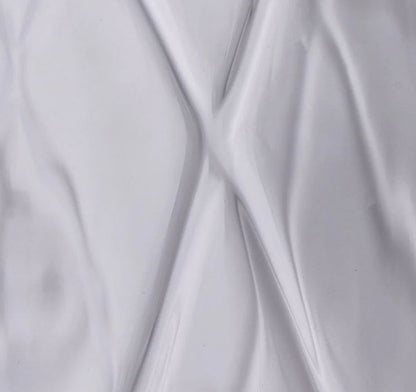 Clear Glass Optic Vase Large