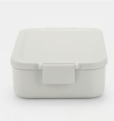 Brabantia Make &amp; Take Lunchbox Medium Light Grey