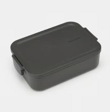 Brabantia Make &amp; Take Lunchbox Medium Dark Grey