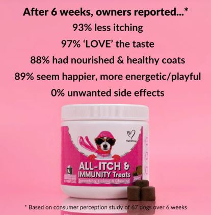 NutriPaw All-Itch &amp; Immunity Treats 120 Chews