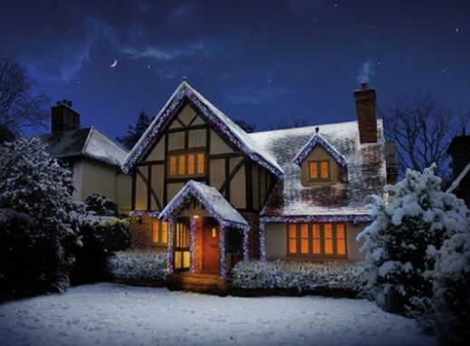 Premier 5000 Multi-Action LED Cluster Christmas Lights - Multi-Coloured