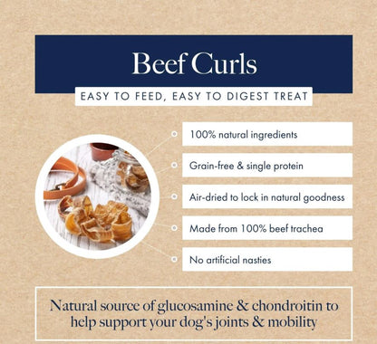 Hollings Beef Curls 100g