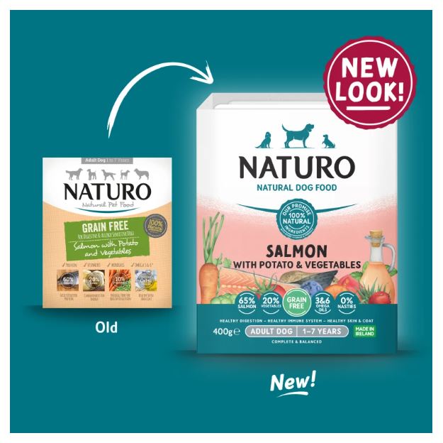 Naturo Grain Free Salmon 400g
