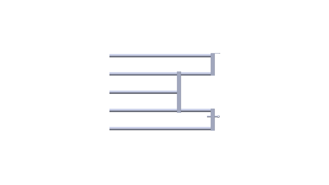 5 Bar Drinker Front Gate - Front Only