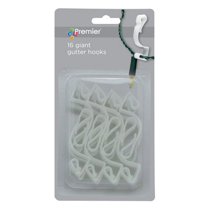 Large Gutter Hooks - 16 pcs