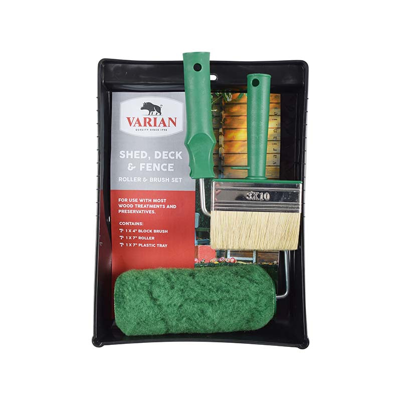 Varian Shed, Deck &amp; Fence Roller Set