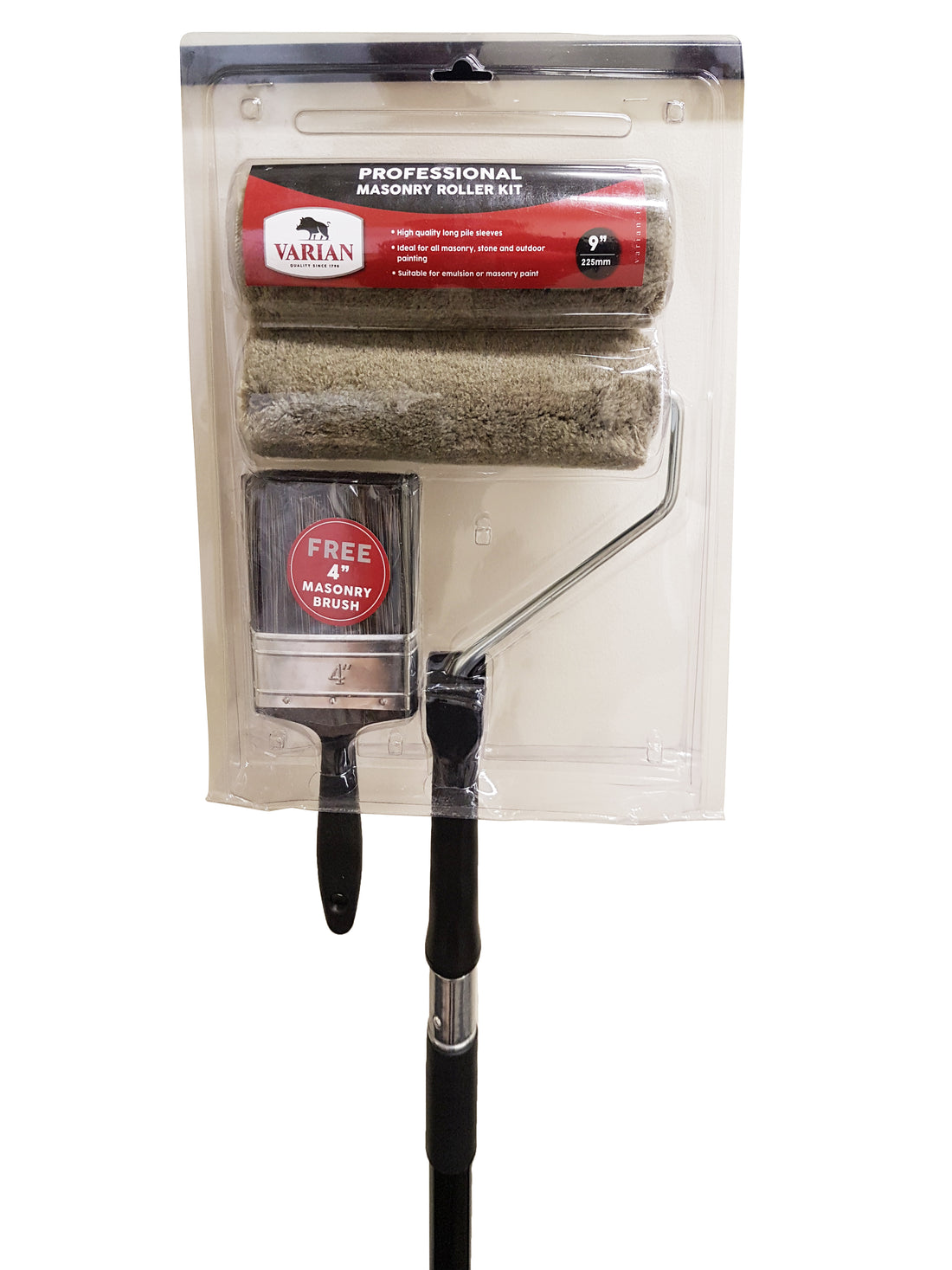 9" Masonry Set and Extension Roller Set