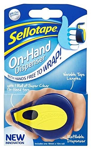 Sellotape On Hand Dispenser Clip Strip