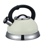 Steelux Whistling Kettle 2.7 Litre - Cream