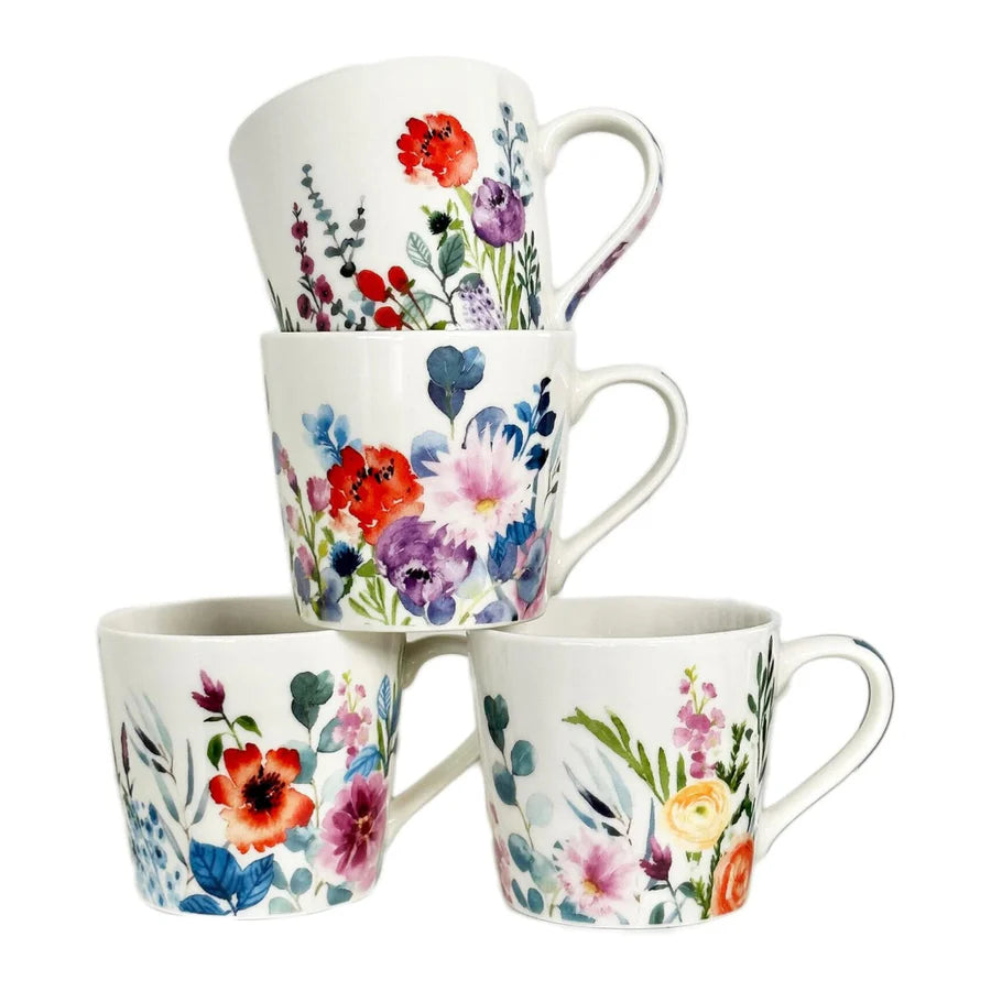 Dunlevy Floral Meadow Mug 14oz - Assorted