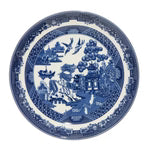 Dunlevy Blue Willow Tea Saucer 5.75"