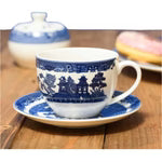 Dunlevy Blue Willow Teacup 8oz