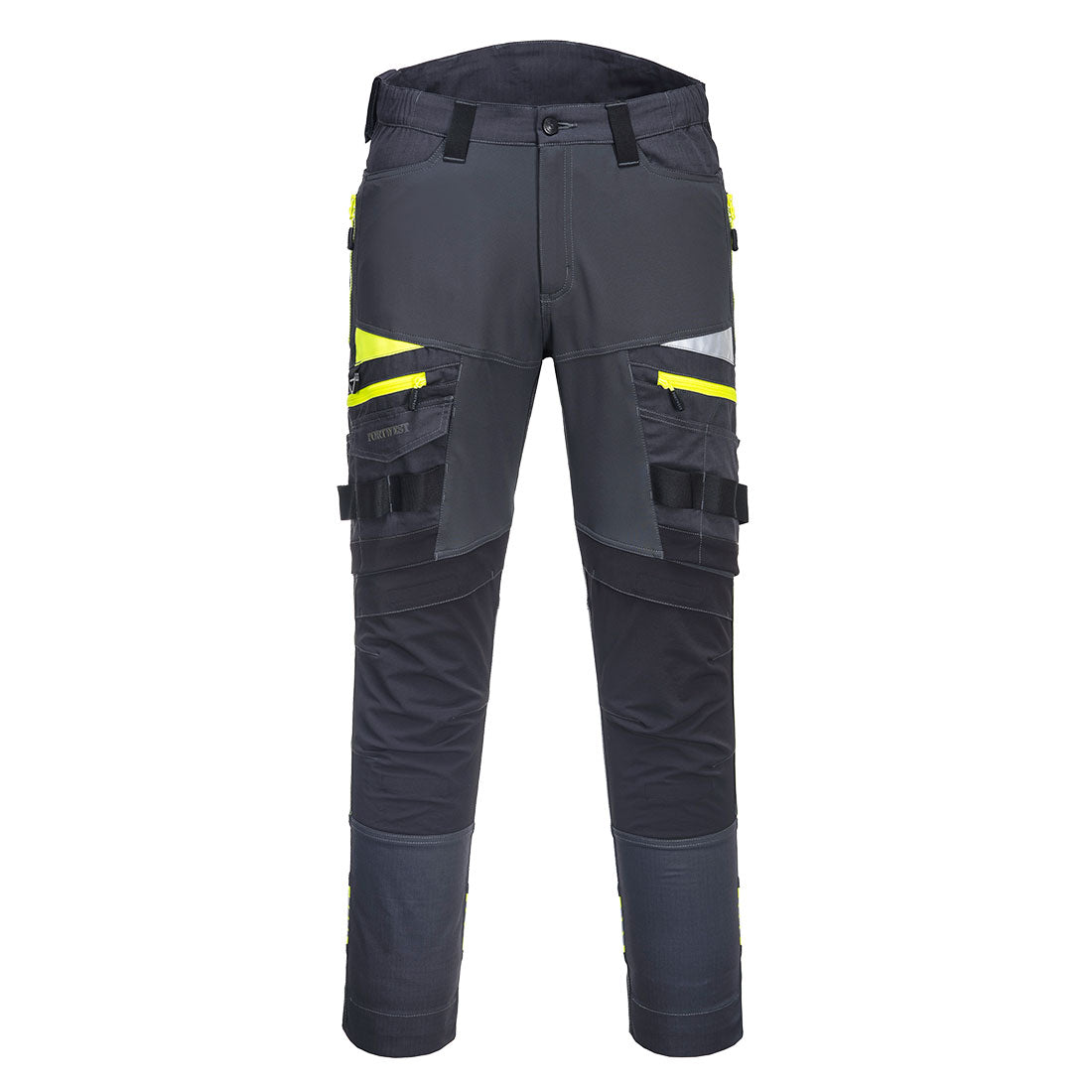 Portwest DX4 Work Trousers Metal Grey