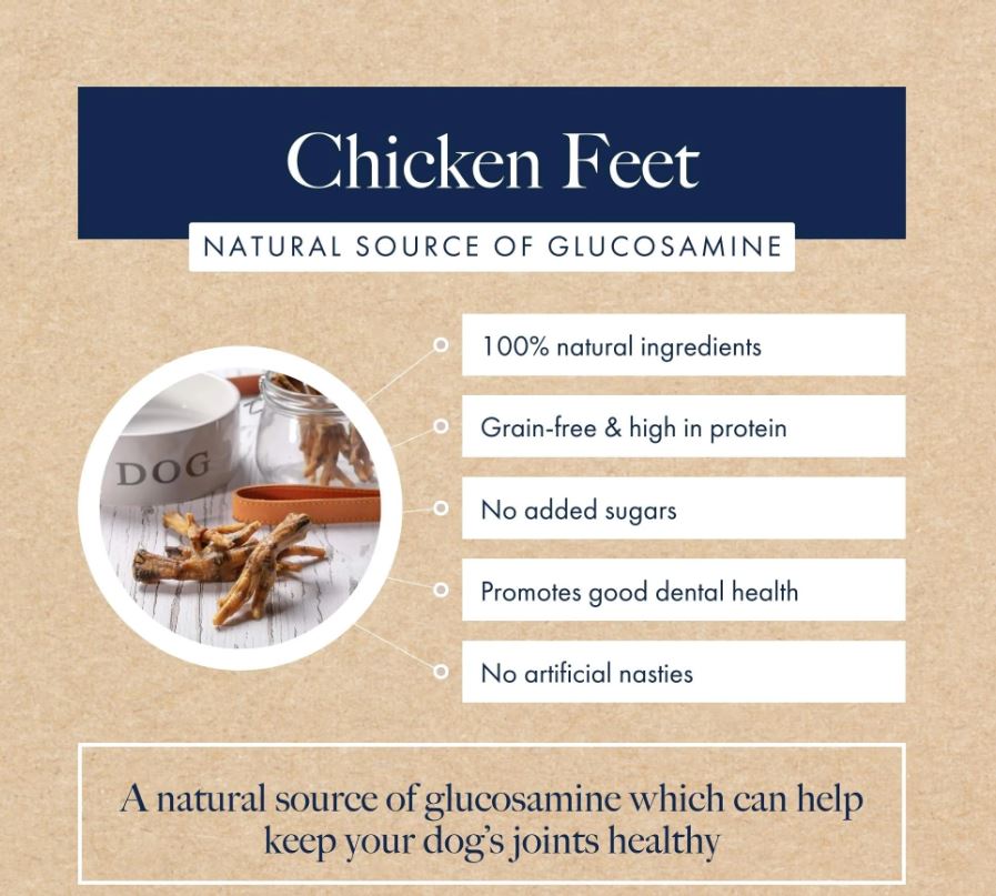 Hollings Chicken Feet 100g