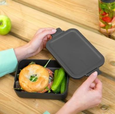 Brabantia Make &amp; Take Lunchbox Medium Dark Grey