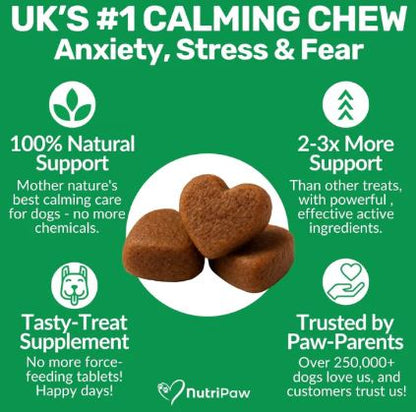 NutriPaw Calming Treats 120 Chews