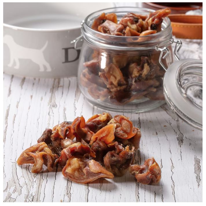 Hollings Pig Ear Strips Natural Dog Treats 150g