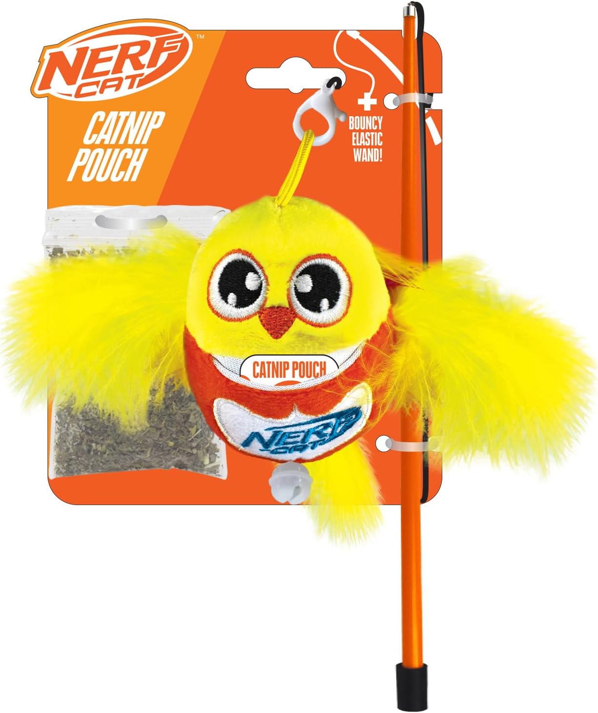 Nerf Cat 3.5" Bird with Bell Teaser