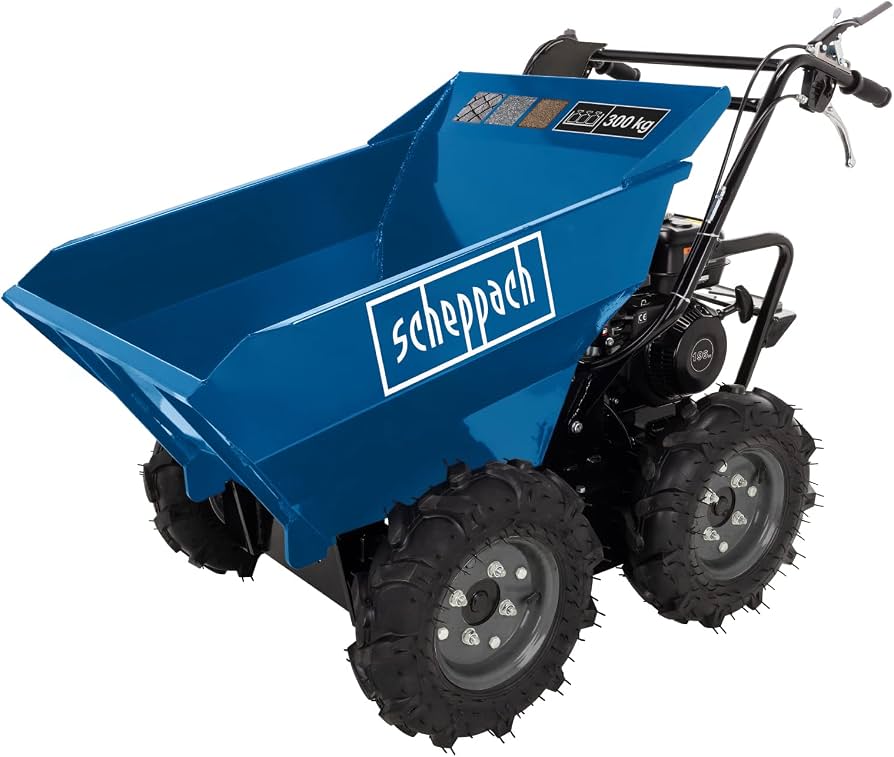 Scheppach Motorized 4 Wheel Drive 300kg Tipper