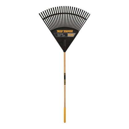 True Temper Poly Fan Leaf Rake 60cm 26 Tooth