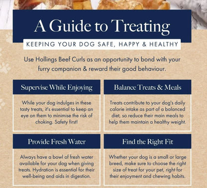 Hollings Beef Curls 100g