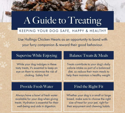 Hollings Chicken Hearts 60g