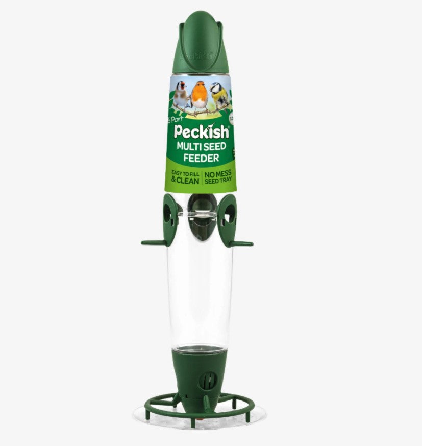 Peckish 6 Port Multi Seed Bird Feeder