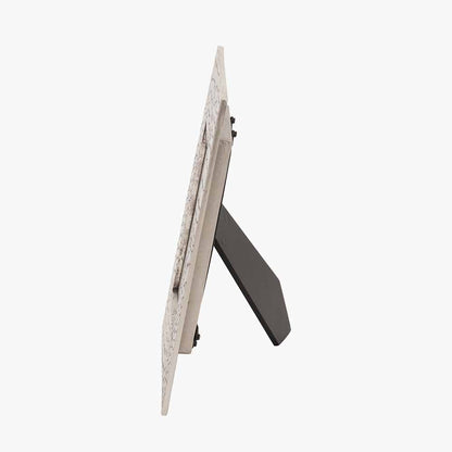 Antique Silver Metal Croc Print 5 x 7&quot; Photo Frame