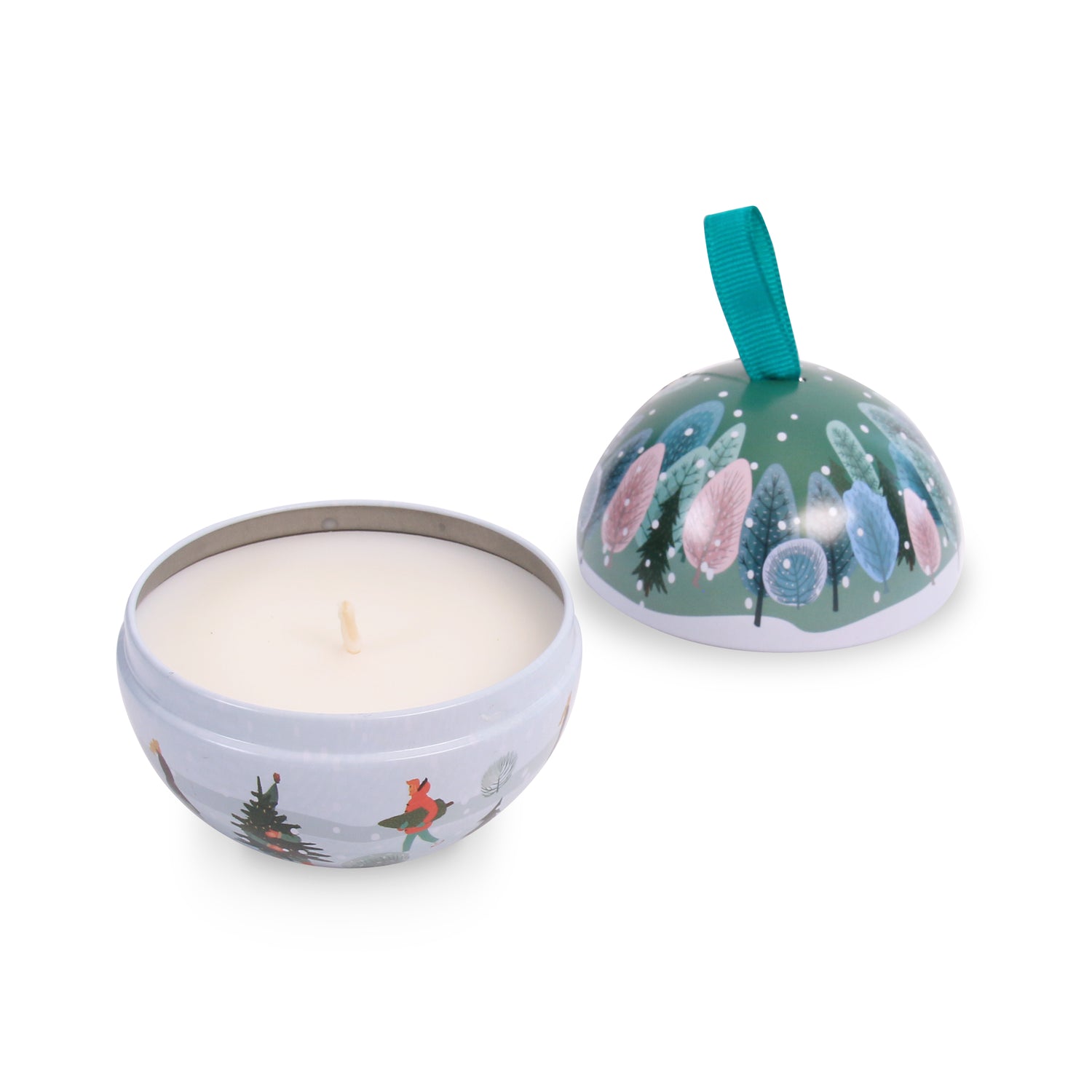 Tin Candle - Christmas Tree