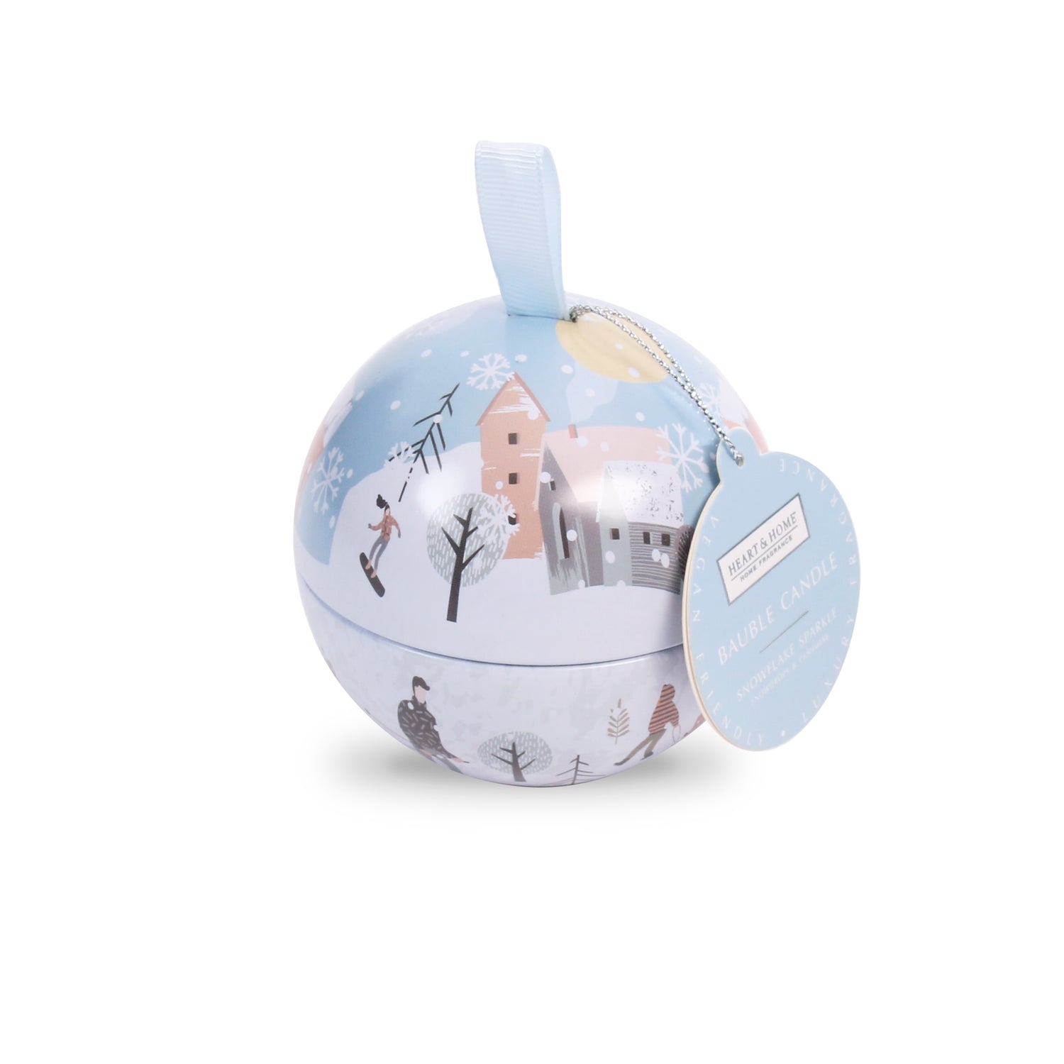 Tin Candle - Snowflake Sparkle