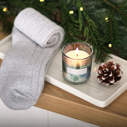 Candle &amp; Socks Gift Set
