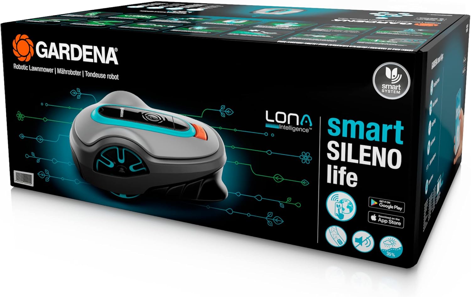 Gardena Sileno Life 1000 Robot Lawn Mower