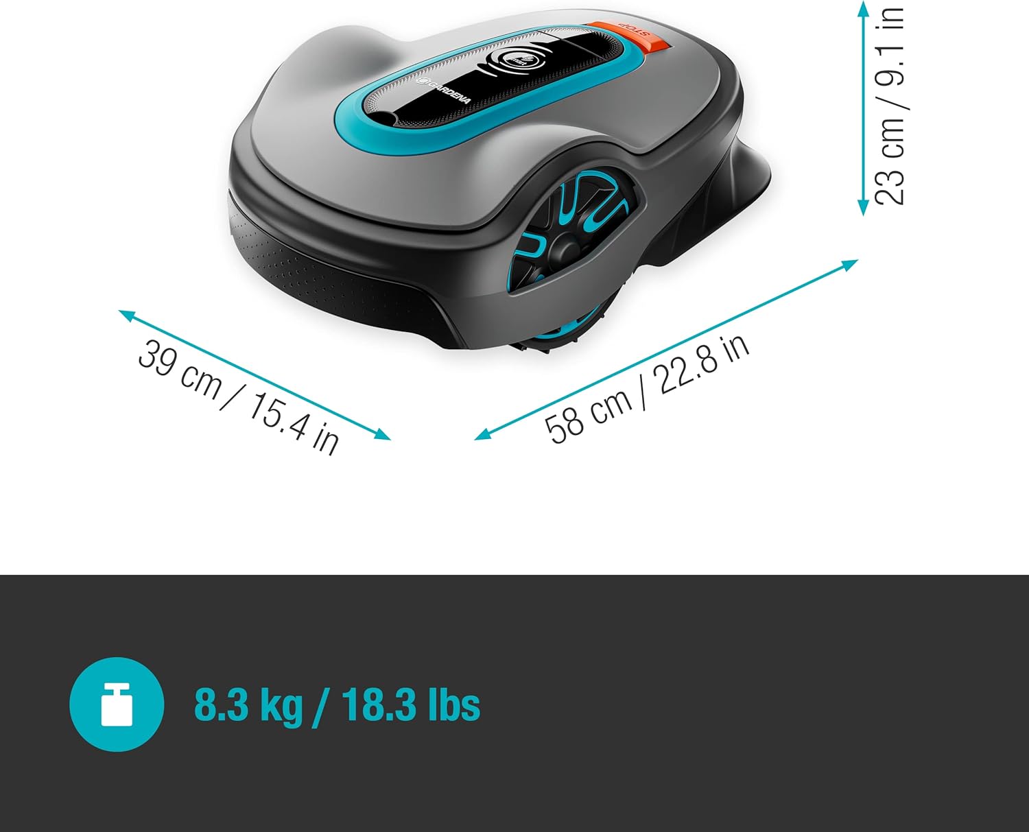 Gardena Sileno Life 1000 Robot Lawn Mower