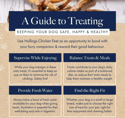Hollings Chicken Feet 100g