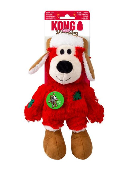 KONG Holiday Wild Knots Bear Assorted - Medium / Large