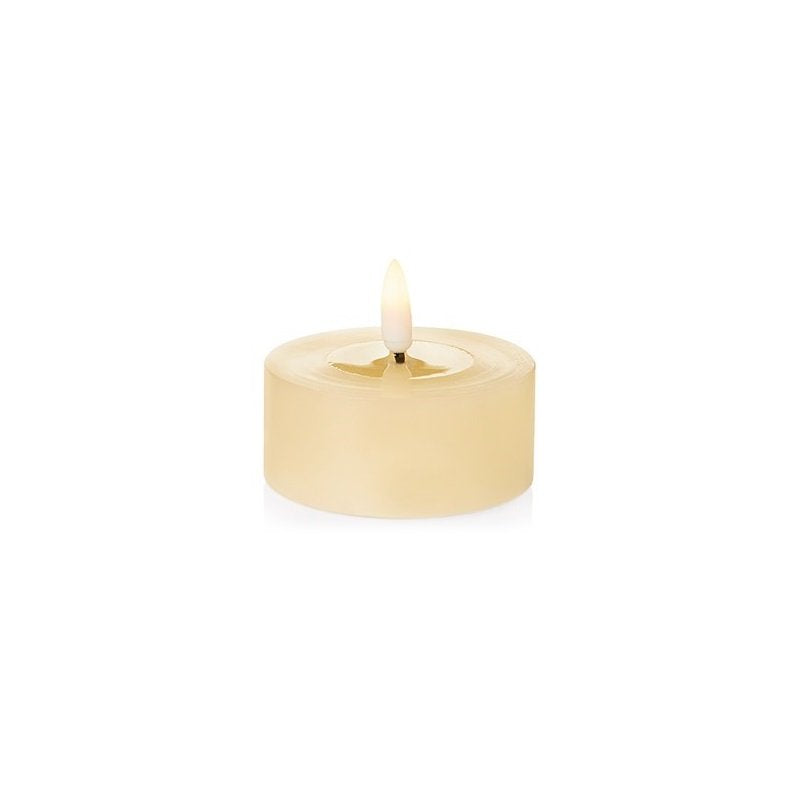 Plastic Tea Light with Flickabright - 7.3 X 3.5cm