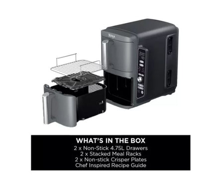 NINJA Double Stack XL 9.5L Air Fryer SL400UK
