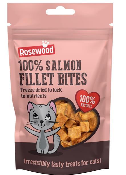 Rosewood Freeze Dried Salmon - Cat Treats - 15g
