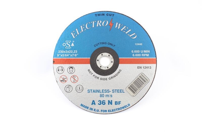 Electroweld Thin Line Stainless Steel Cutting Disc – homeland-ie