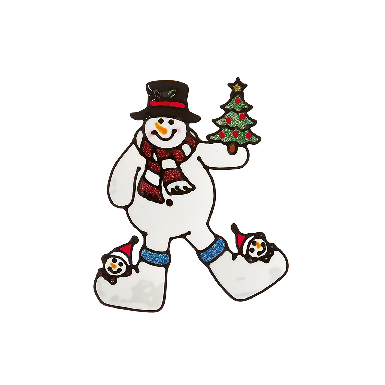 Christmas Window Sticker 22cm (1 Item Only)