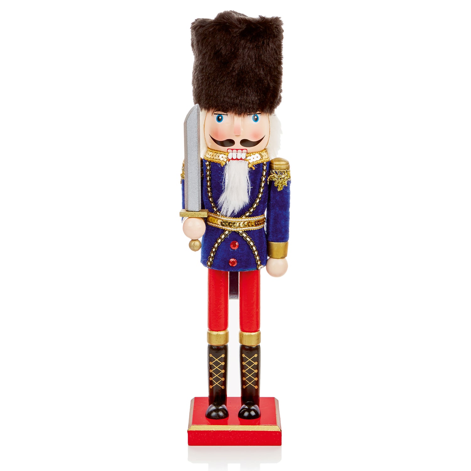 Wooden Nutcracker - 38cm (1 Item Only)