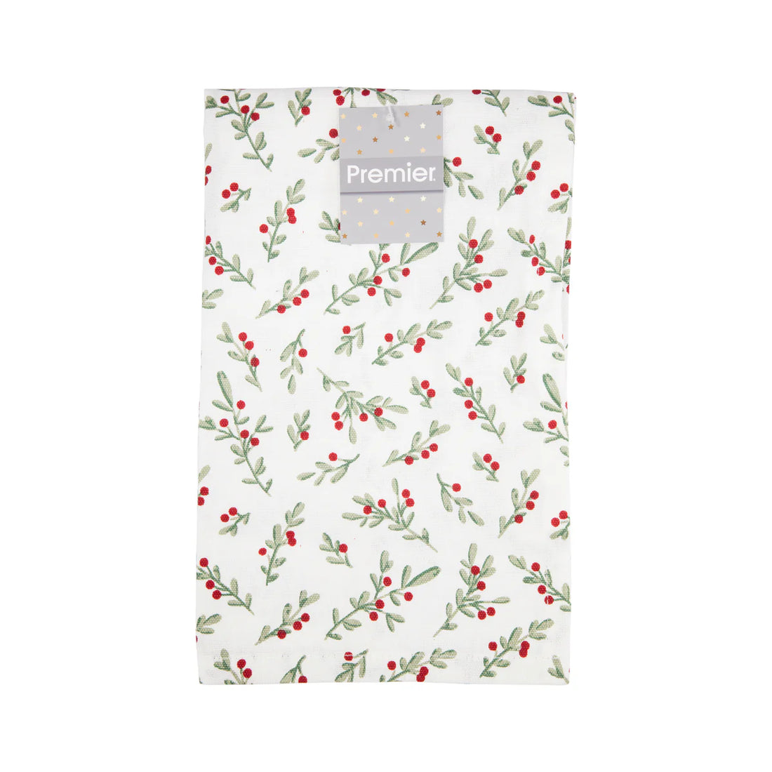 Set of 2 Hollyberry Tea Towels