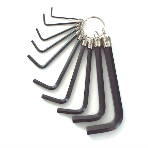 Allen Rinf Key 1.5mm-10mm Ring (10pce) Allen Key Set – homeland-ie